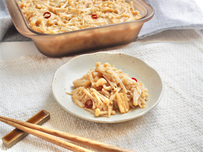 【えのき2袋が秒で消える】めんつゆ・すし酢で「合法なめ茸」作ってみた！トロ旨～ご飯泥棒が過ぎる～♡
