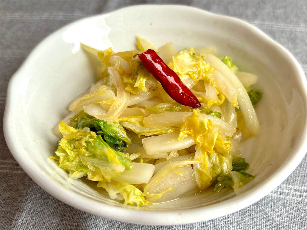 【食べすぎ注意報】中華風お漬け物「ラーパーツァイ」作ってみた！ゴマ油の香りがたまらん〜【白菜大量消費】