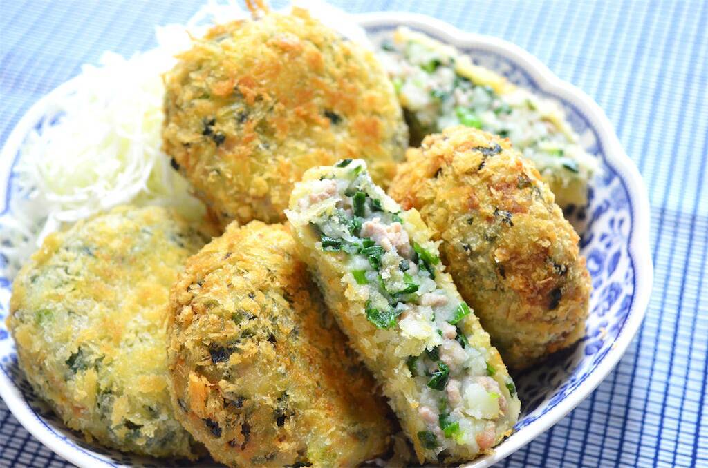 玉ねぎ代わりにニラマシマシな「ポテトコロッケ」作ってみた！スタミナ爆弾でパワー！！【農家直伝】