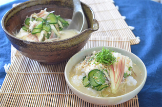 【ツナ缶でお気楽に】「みょうがのシャキシャキ冷や汁」作ってみた！缶汁丸ごとで旨味とコクが染みわたる～♡