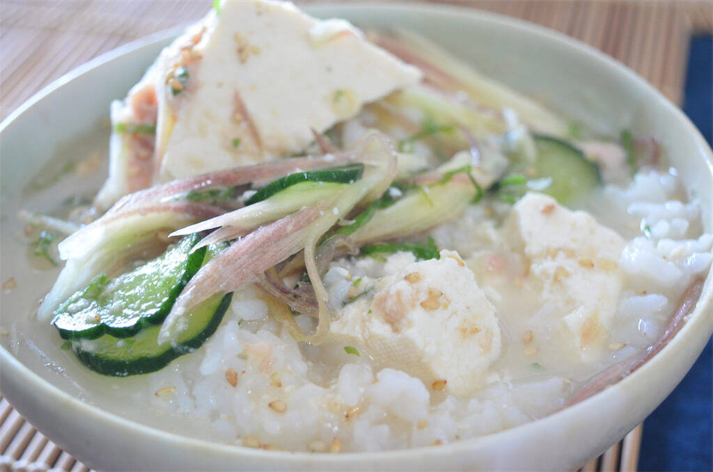 【ツナ缶でお気楽に】「みょうがのシャキシャキ冷や汁」作ってみた！缶汁丸ごとで旨味とコクが染みわたる～♡