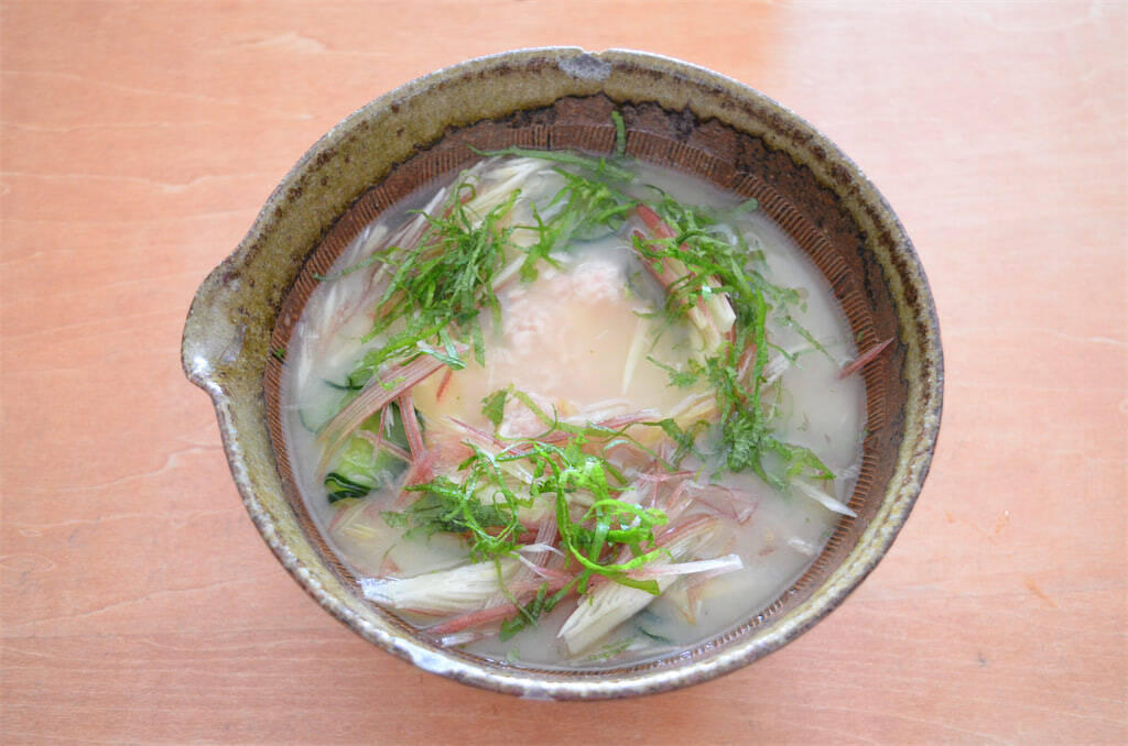【ツナ缶でお気楽に】「みょうがのシャキシャキ冷や汁」作ってみた！缶汁丸ごとで旨味とコクが染みわたる～♡