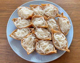 【素麺の在庫処分】今季最後は「お稲荷そうめん」に挑戦♪まとめて茹でてお揚げにイン！噛むとジュワッ♡