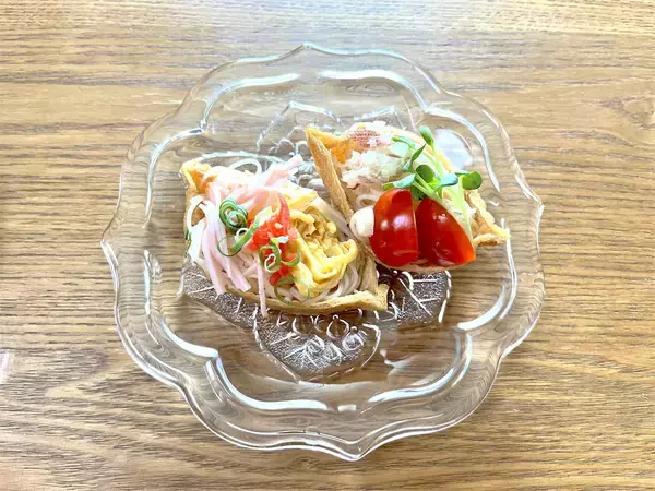 「【素麺の在庫処分】今季最後は「お稲荷そうめん」に挑戦♪まとめて茹でてお揚げにイン！噛むとジュワッ♡」の画像