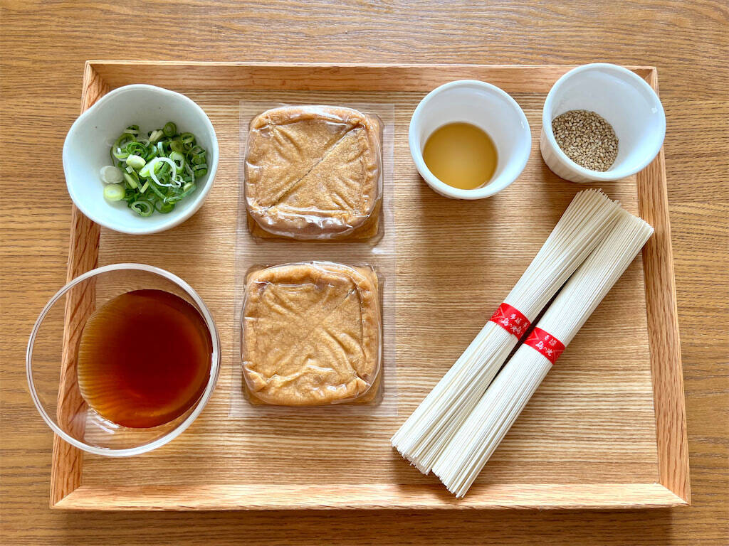 【素麺の在庫処分】今季最後は「お稲荷そうめん」に挑戦♪まとめて茹でてお揚げにイン！噛むとジュワッ♡