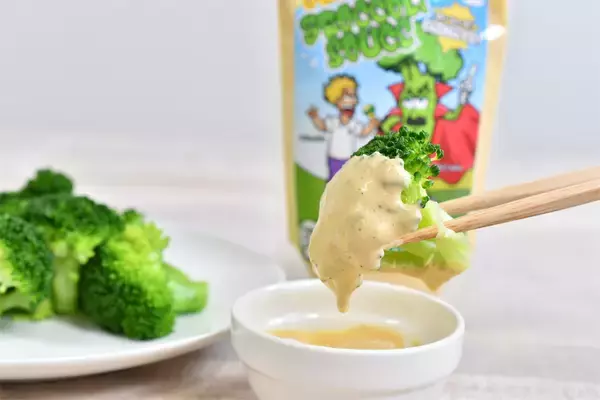「【魔法の野菜ソース】累計1万本突破！「ブロッコリー専用ソース」なら「アイスを食べるように」完食できる!?」の画像