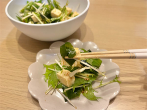 【焼き肉のタレでサラダを食べる!?】お酢＆辛味プラスで絶品に♪これ、焼肉屋さんの定番ドレッシングだわ♡