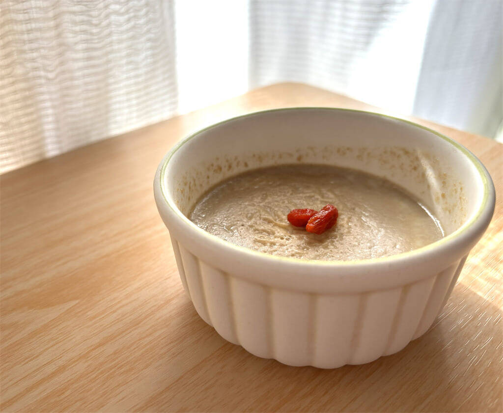 【スイーツで乾燥対策!?】体に優し～い食材集めて「豆乳ごまプリン」作ってみた！潤いたっぷりプルプル感♡