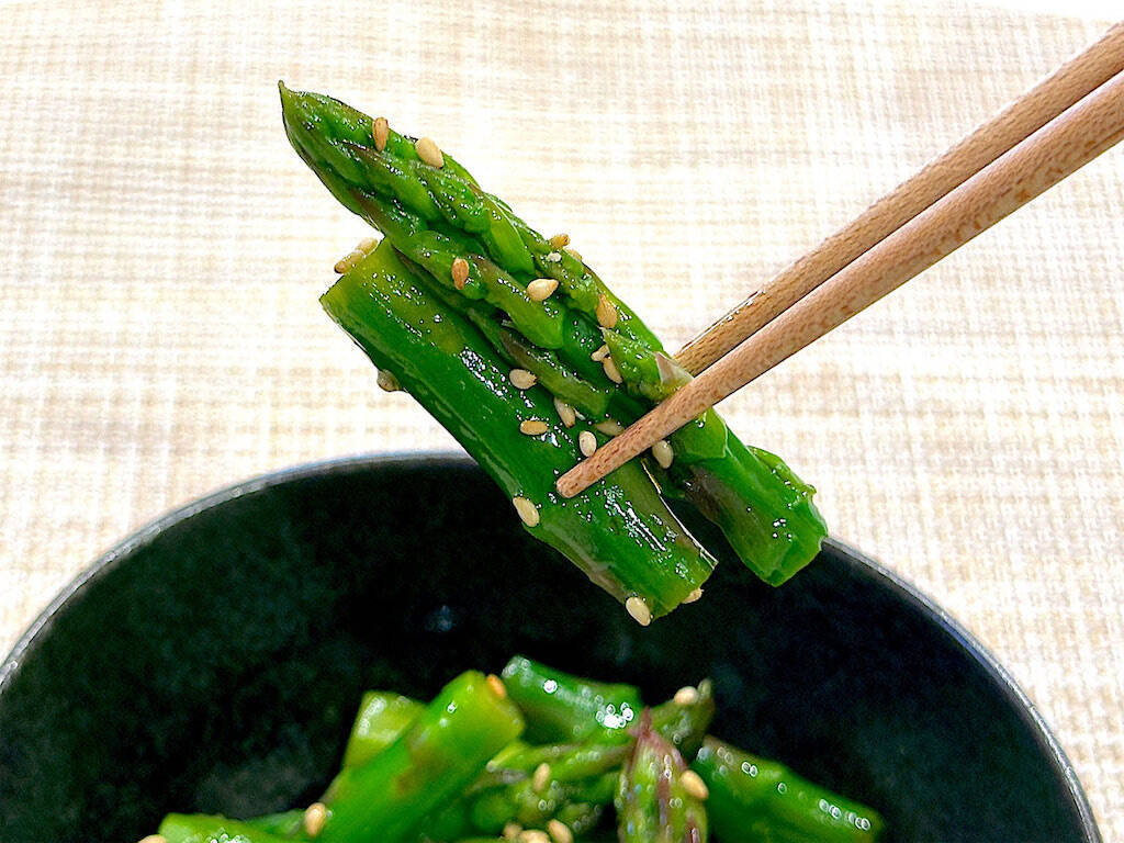 【新発見】アスパラは「酢の物」が一番化ける！シャキ＆プリッな食感オモロ♡旨味を逃がさない農家流の裏ワザも