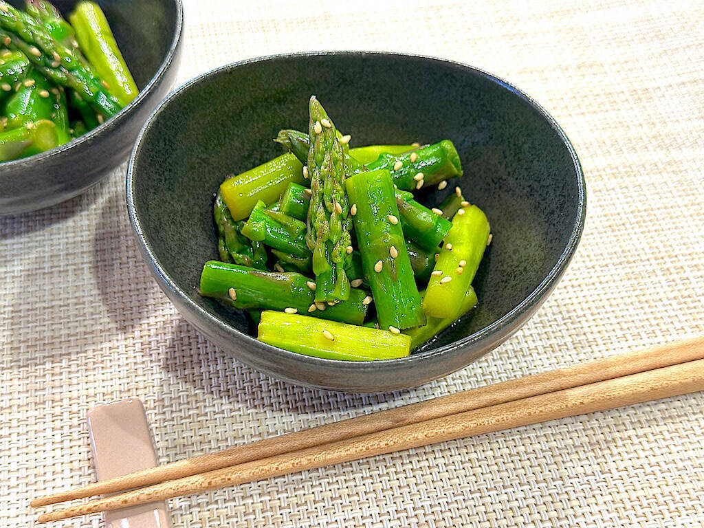 【新発見】アスパラは「酢の物」が一番化ける！シャキ＆プリッな食感オモロ♡旨味を逃がさない農家流の裏ワザも
