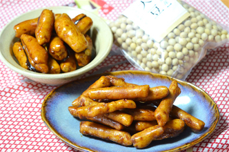 【たんぱく質おやつ】大豆入り「かりんとう」作ってみた！コク・甘味ヨシ♡ほんのりきな粉感!?【農家直伝】