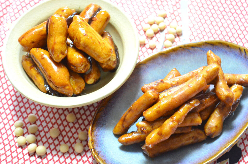【たんぱく質おやつ】大豆入り「かりんとう」作ってみた！コク・甘味ヨシ♡ほんのりきな粉感!?【農家直伝】
