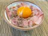 「ちょっとジャンクな卵かけご飯！ベーコンに鶏ガラスープの素、にんにく…コレ考えた人天才です！！」の画像9