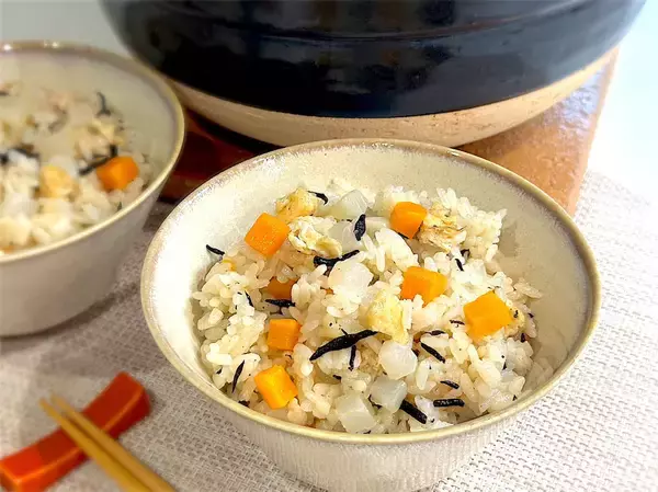 「【炊き込みご飯に大根!?】想像の斜め上な「大根飯」作ろう！存在感バツグンのさいの目大根が超ジュ～シ～♡」の画像