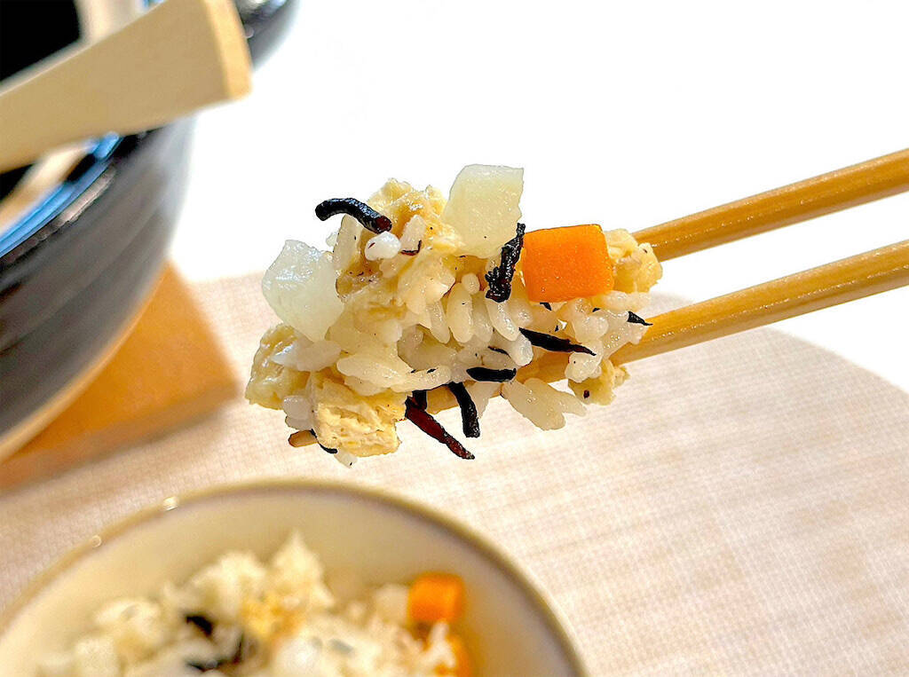 【炊き込みご飯に大根!?】想像の斜め上な「大根飯」作ろう！存在感バツグンのさいの目大根が超ジュ～シ～♡