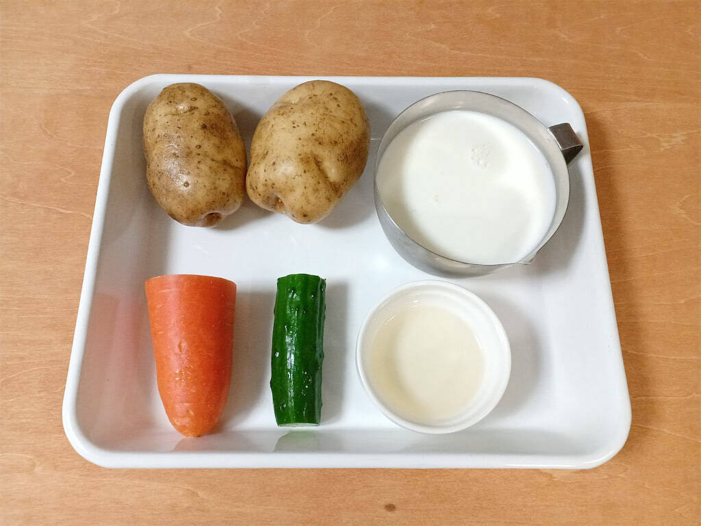 ノンオイルで超コク甘♡「ミルクポテトサラダ」作ってみた！え、じゃがいもを牛乳で煮る!?【農家直伝】