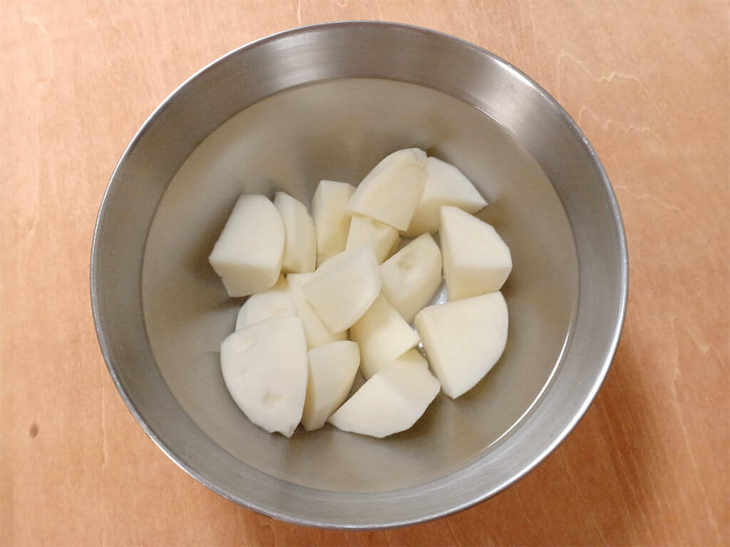 ノンオイルで超コク甘♡「ミルクポテトサラダ」作ってみた！え、じゃがいもを牛乳で煮る!?【農家直伝】