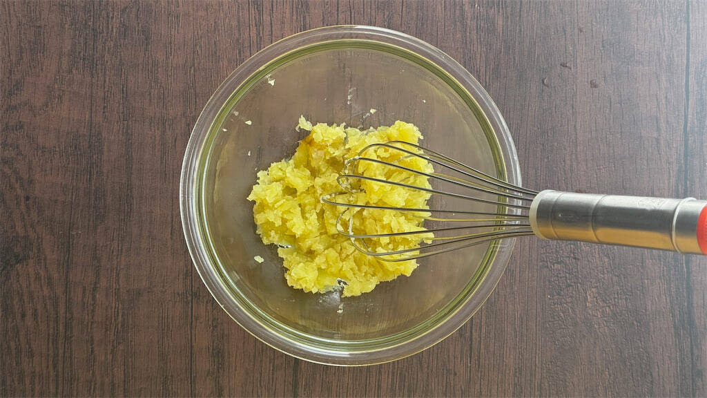 【スイートポテトがケーキに!?】焼き芋で作る「ガトースイートポテト」はふわシュワしっとり【元パティシエ直伝】