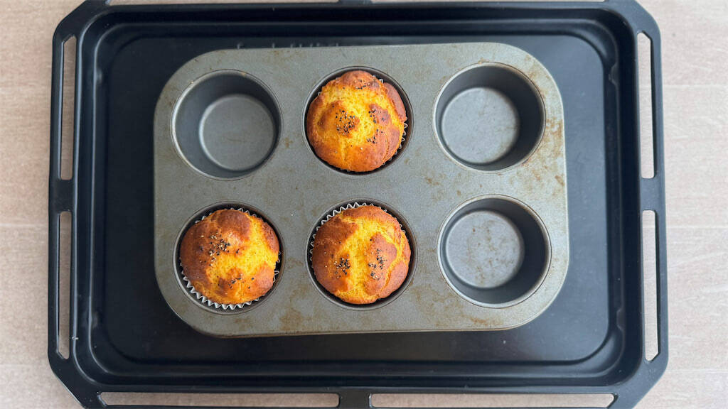 あの大人気パスタをマフィンに!?チーズ濃厚な「米粉のカルボナーラマフィン」作ってみて！【元パティシエ直伝】