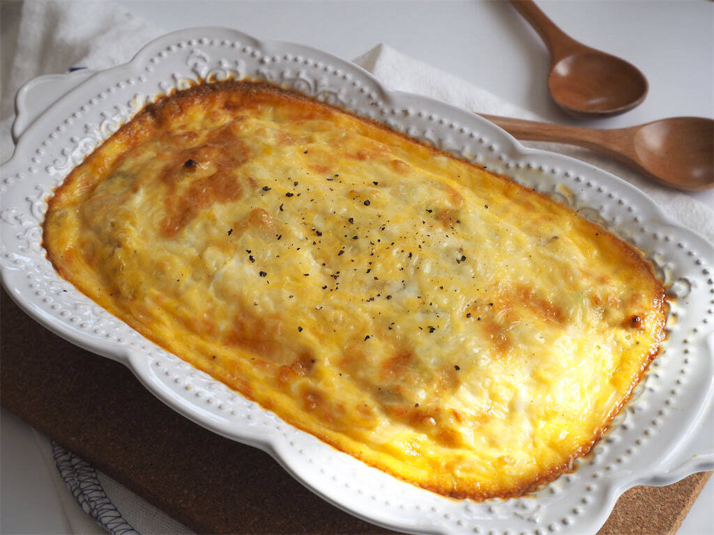 【トースターですぐ作れる】キャベツの甘みが優勝する「豆乳キッシュ」作ってみた！パイ生地も不要でお手軽♪