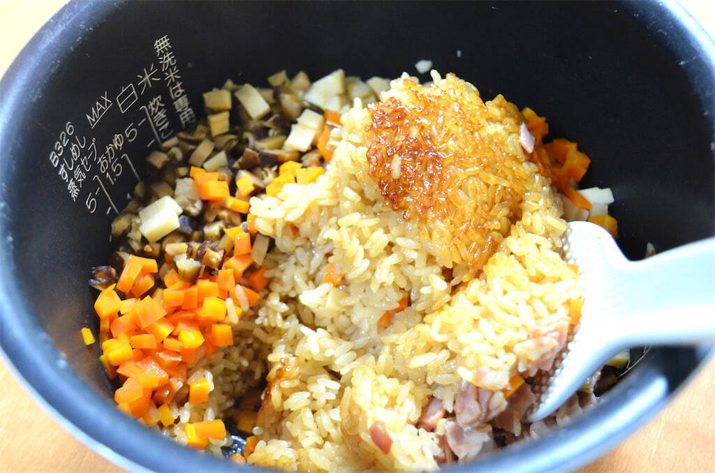 【農家直伝】蒸し器不要！炊飯器でモッチモチな「簡単ちまき風」作ってみた！確かにあの葉っぱの中身だ♪