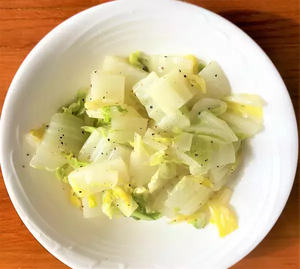 「【調理のスゴ技】白菜の「バター蒸し」を試してみた！バターなのに軽～い♪白菜の旨味が膨らんで甘～い♡」の画像