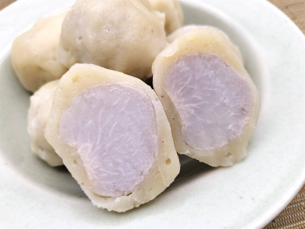 【絶品！郷土メシ】福岡・八女の「芋まんじゅう」作ってみた！芋は芋でも里芋!?粉で包んで茹でるだけ