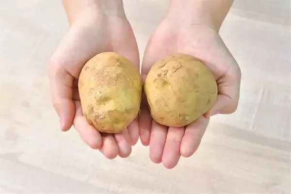 「【めんどくさい…が解決！】じゃがいもの皮が「スルッと剥ける」裏ワザ！ピーラーいらず♪【青髪のテツ】」の画像