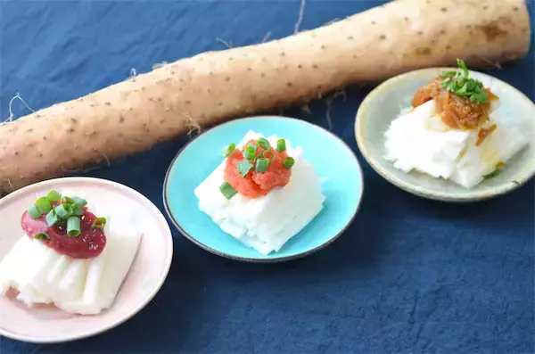 ちょい乗せで秒速！「長芋いろいろ和え3種」作ってみた！シャキシャキ食感でご飯泥棒なの♡【農家直伝】