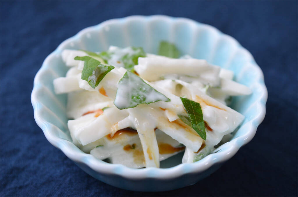 ちょい乗せで秒速！「長芋いろいろ和え3種」作ってみた！シャキシャキ食感でご飯泥棒なの♡【農家直伝】