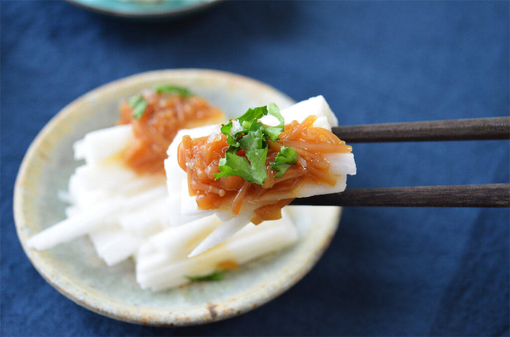 ちょい乗せで秒速！「長芋いろいろ和え3種」作ってみた！シャキシャキ食感でご飯泥棒なの♡【農家直伝】