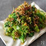 「【カリカリに炒めて優勝！】春なので「菜の花のじゃこ和え」作ってみた！ゴマ＆ゴマ油で香ばし度100倍♪」の画像4