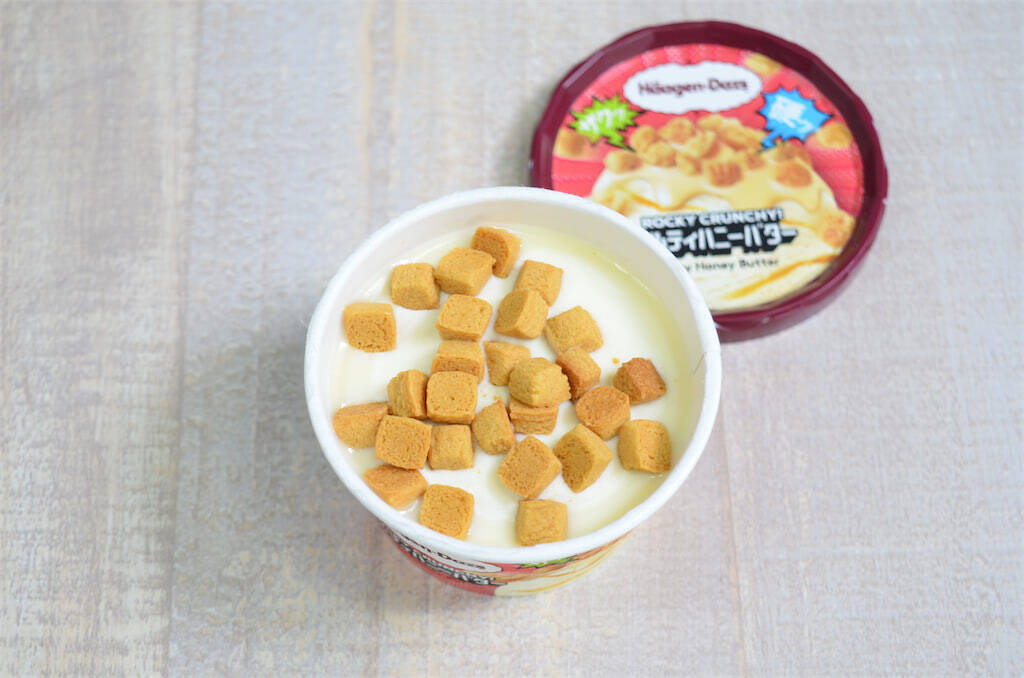 【ハーゲンダッツでASMR体験⁉】アゴが驚く“ザク硬”食感！新作「ROCKY CRUNCHY!」を実食レポ