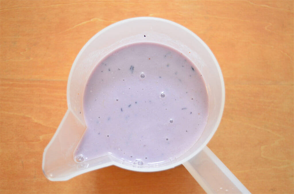 【5分で作れる贅沢スムージー】桃とブルーベリーで作ってみた！牛乳仕立てでサラリ軽やか【長野の農家激推し】
