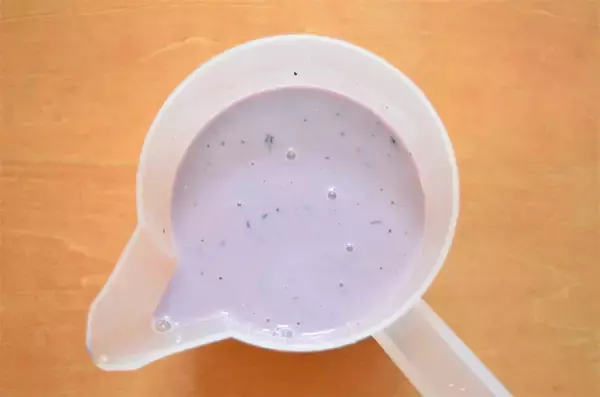 「【5分で作れる贅沢スムージー】桃とブルーベリーで作ってみた！牛乳仕立てでサラリ軽やか【長野の農家激推し】」の画像