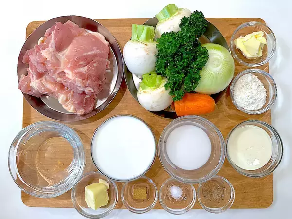 「【かぶ×鶏もも肉】でトロトロ濃厚な「クリーム煮」作ろう！かぶがデザート級に甘っ♡え、ご飯にかけちゃうの!?」の画像