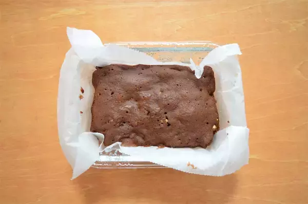 「【腸活スイーツ】「食物繊維たっぷりポップコーン」でチョコブラウニー作ってみた！レンチン一発♪【企業公式】」の画像