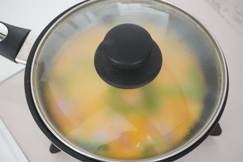 【えっ、長芋の輪切りを!?】食感サクサク「オープンオムレツ」作ってみた！お砂糖入れて甘めに仕上げて♪