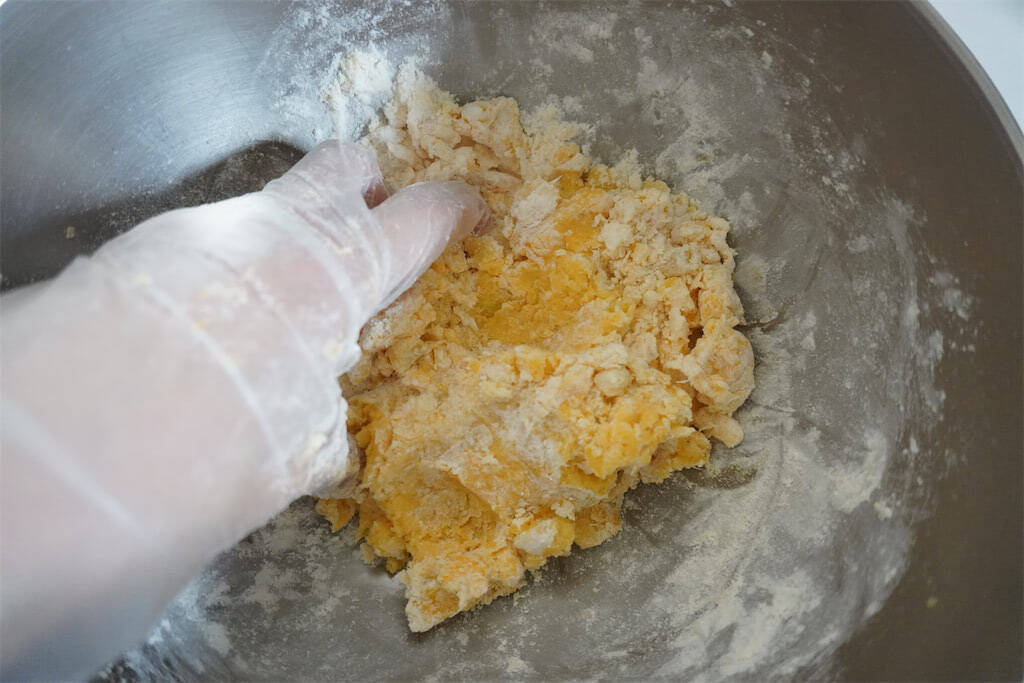 【さつまいもでパスタ作る!?】お団子みたいにこねて「さつまいもニョッキ」作ってみた！甘いお芋がソースに絡む♡