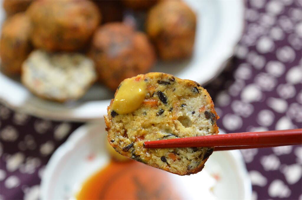 余りがち"ひじき煮"が絶品「和風肉だんご」に転生！旨味ジュワっとさつま揚げ風!?【農家直伝】