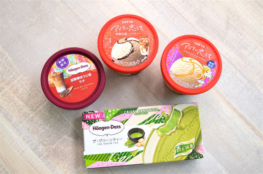 【今日はどれでリラックスする？】編集部おすすめ「お茶アイス」4選を徹底レポ♪濃厚抹茶や話題のアジア系も！