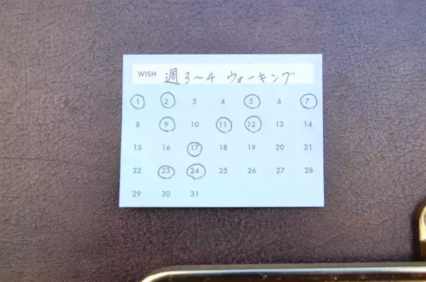 「【ダイソー】日付が印刷された「ふせん」が便利すぎ～！「がんばり」と「さぼり」が一目瞭然でタスク管理できちゃう♪」の画像