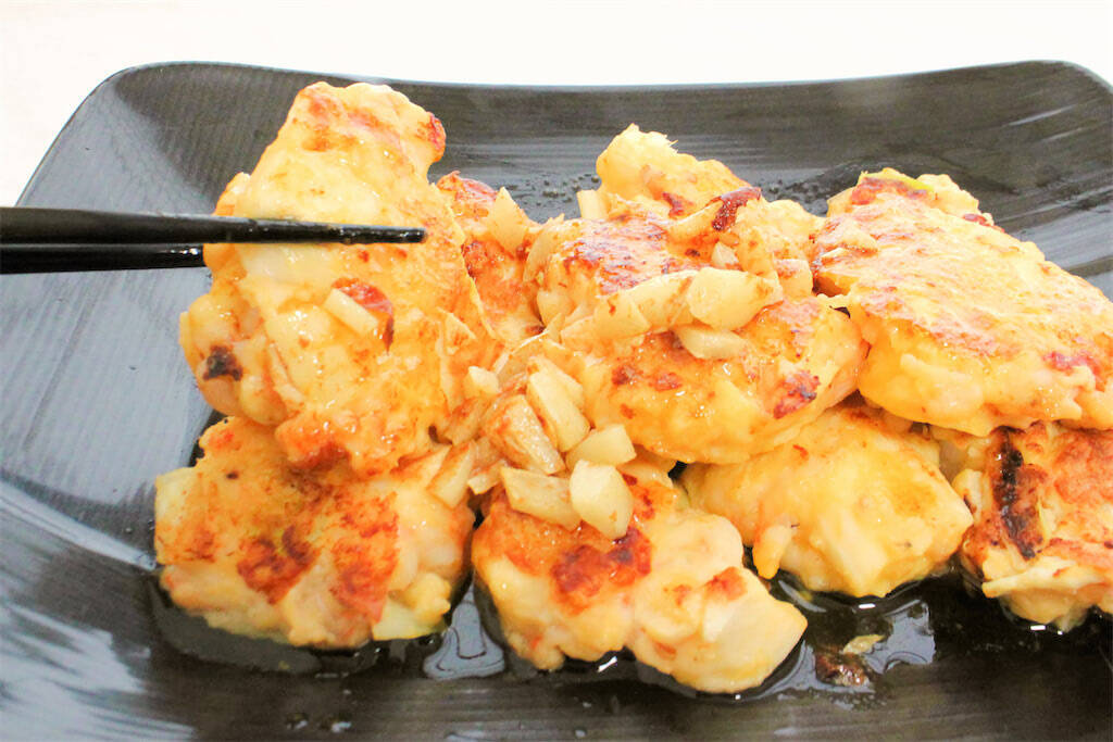 プリッふわっ“シュリンプ”にガーリックバター染みっ染み♡エビを再構築の「新ガーリックシュリンプ」作ろう