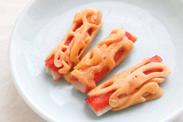 【SNSで大バズり】ホケミで簡単♪「揚げないアメリカンドッグ」作ってみた！罪悪感ナシだから食べ放題♡