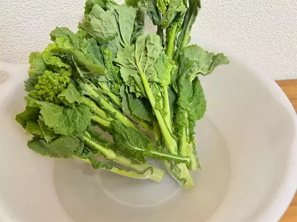 「【春の幸せ混ぜご飯】炊き立てご飯に「菜の花」と「しらす」混ぜてみた！ほろ苦&塩味で意外にまろやか～♪」の画像