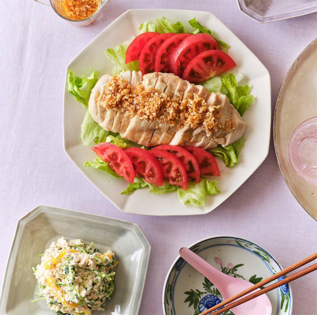 【全部レンチンで出来る】しっとり柔らかな「よだれ鶏」火を使わず作ろう♪蒸すように加熱ってどうやって!?