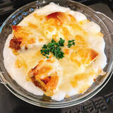 「【具はカレーまんだけ!?】新宿中村屋直伝の「中華まんグラタン」作ってみたら爆速で完成！これ飲めるわ♡」の画像11