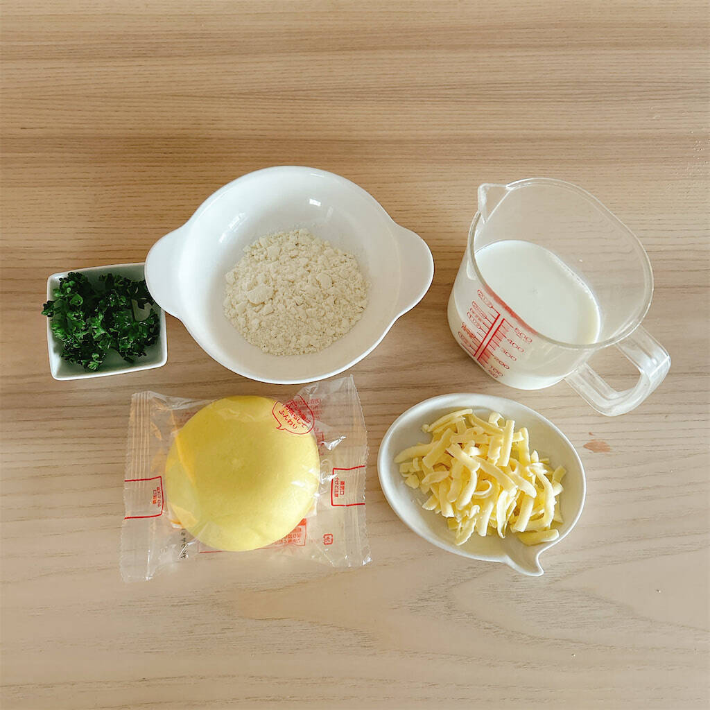 【具はカレーまんだけ!?】新宿中村屋直伝の「中華まんグラタン」作ってみたら爆速で完成！これ飲めるわ♡