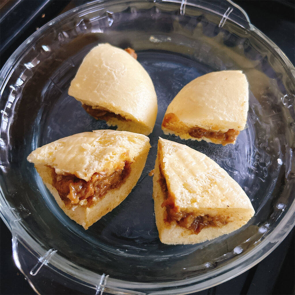 【具はカレーまんだけ!?】新宿中村屋直伝の「中華まんグラタン」作ってみたら爆速で完成！これ飲めるわ♡