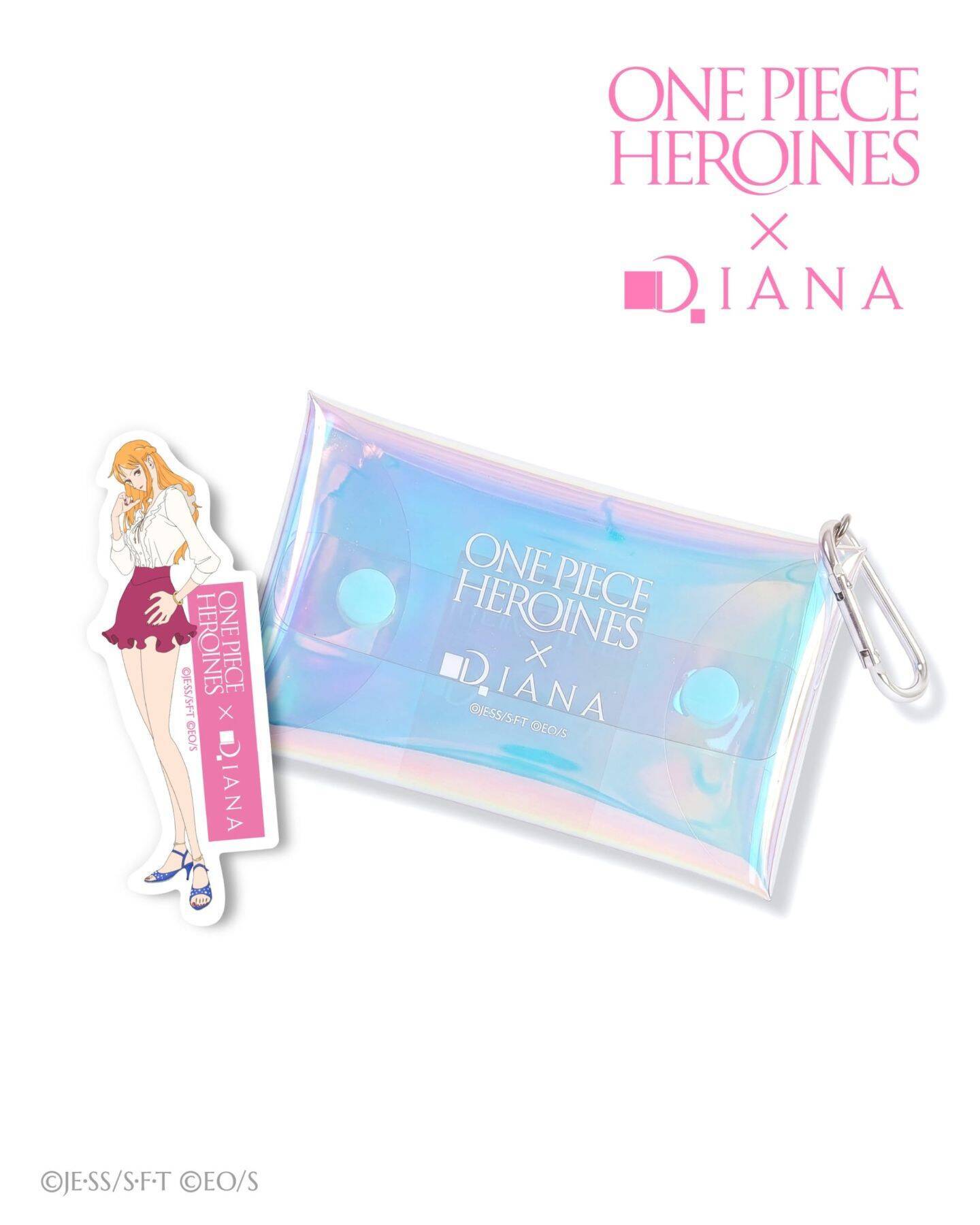 『ONE PIECE HEROINES』×ダイアナ初コラボ！ナミの「戦える靴」がサンダルで7月6日発売